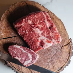 Ribeye sin hueso de Black Angus de Nebraska