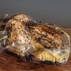 Pollo alast a baja temperatura